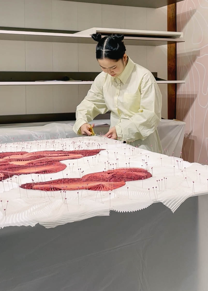 Sheraton textiles Lydia Chan Bts